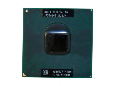 Процесор за лаптоп Intel Core Duo T4300 2.10/1M/800 SLGJM